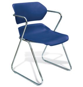 Blue Acton Stacker Chair