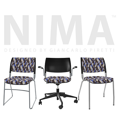 Black Stackable NIMA Chairs