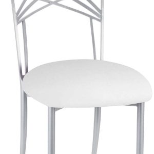 Silver-Fanfare-with-White-Leatherette-Cushion-Front