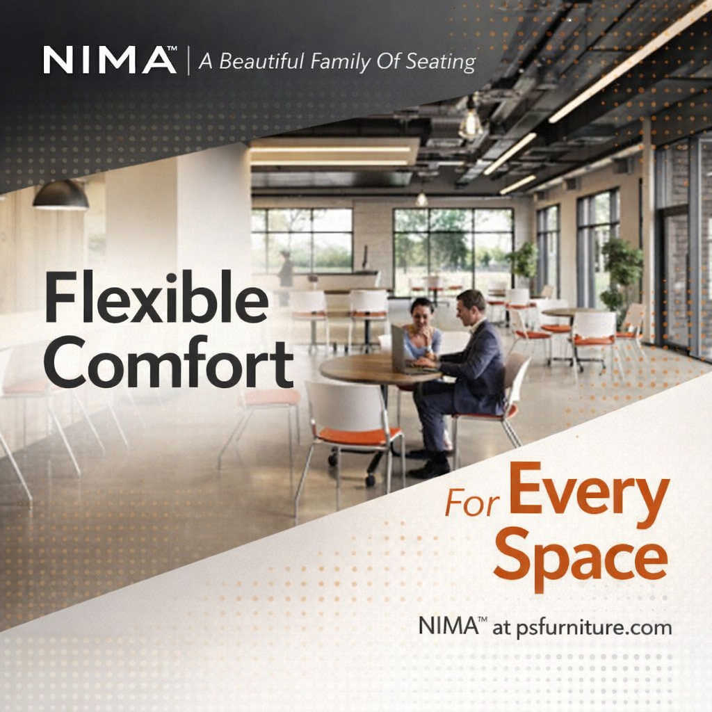 NIMA™ - A Beautiful Family Of Seating by PS Furniture — Flexible Comfort For Every Space