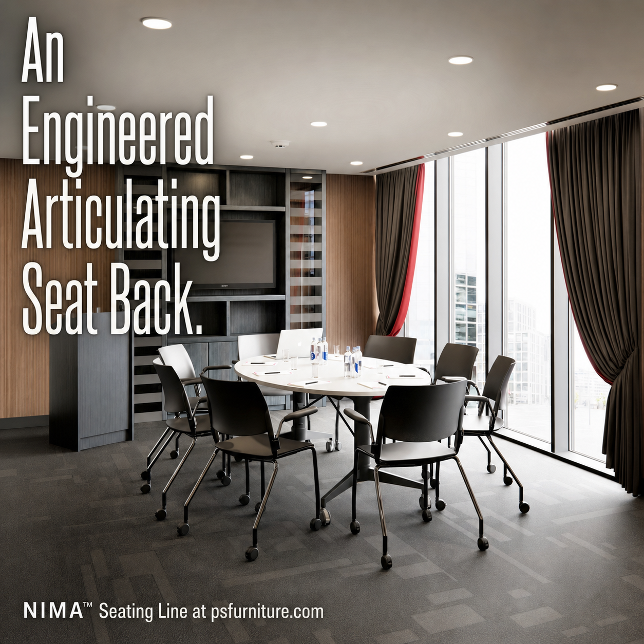 NIMA™ by PS Furniture — An Engineered Articulating Seat Back